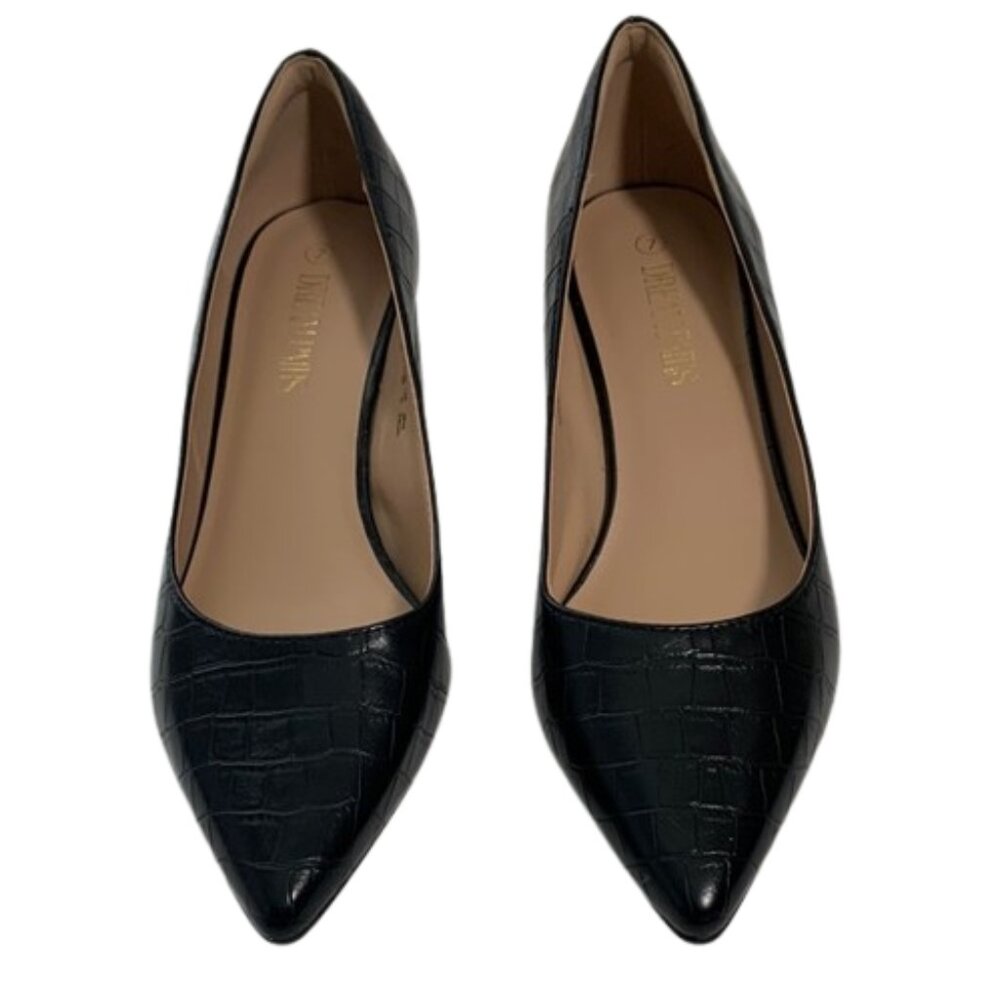 DREAM PAIRS Women’s Chunky Low Block Heels Closed Toe Dress Pumps Shoes